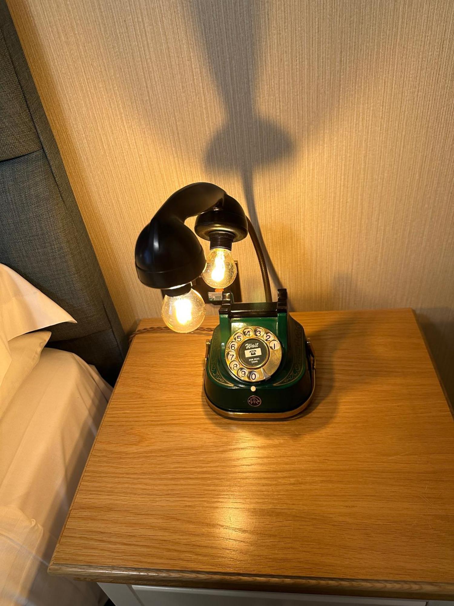チェスター ハウス ゲスト ハウス Bed & Breakfast エクステリア 写真 A telephone lamp